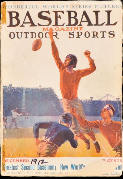 Dec 1912 Baseball Magazine Cover